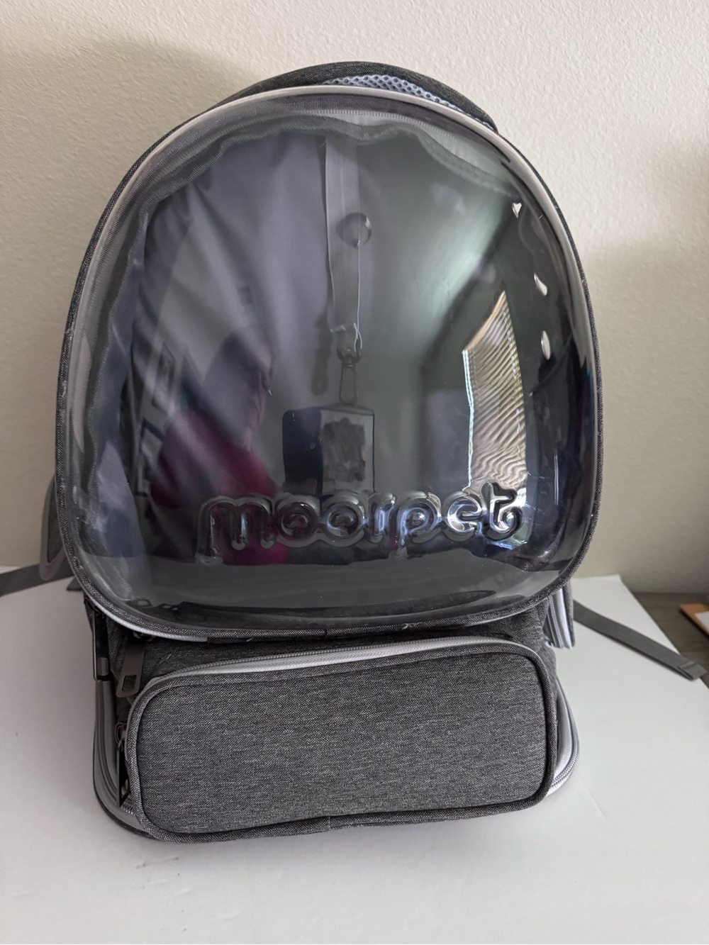 Moorpet Bubble Adjustable Pet Backpack - Like New - Never Used